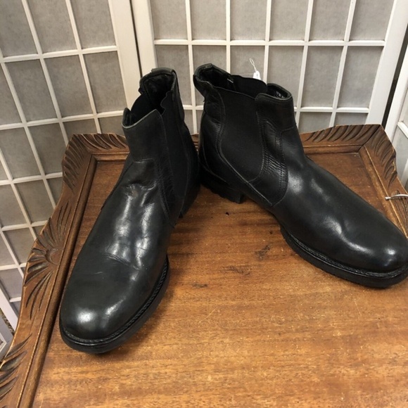 Vera GBX ,Men’s, Boots, Leather, Black, Size 10, To put, Round Toe.! main image 10